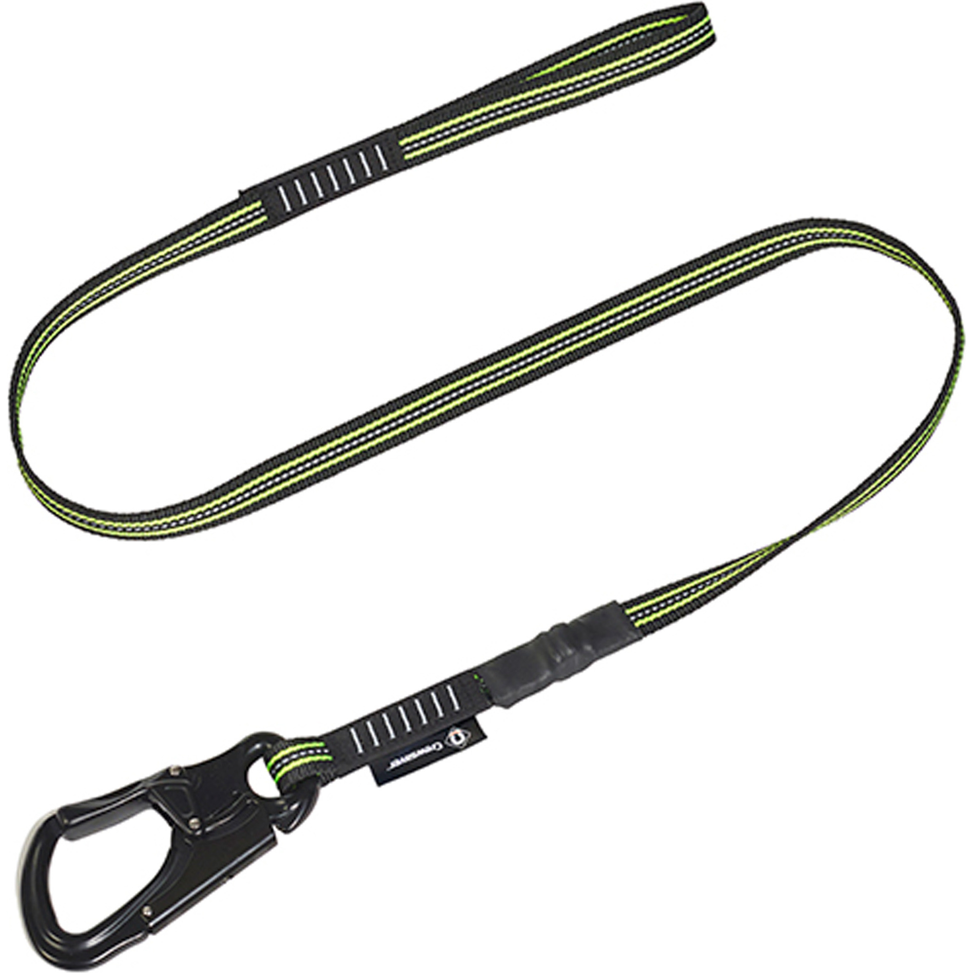2026 Crewsaver Crewline Pro Safety Line Crochet Simple Non élastique 3050-SL1 - Noir